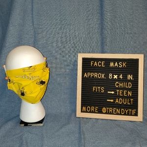 Pittsburg Steelers Face Covering Mask Shield Washable Reusable